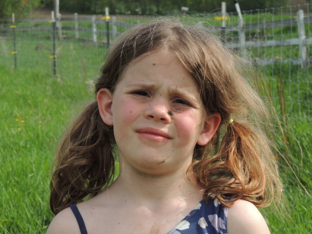 Ivy not really smiling