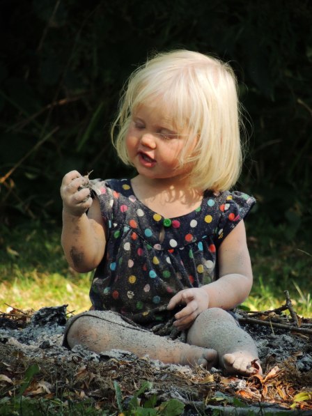 Jane sitting in ashes