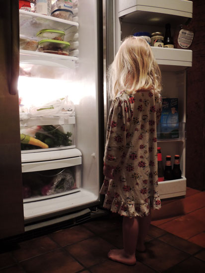 Jane in the fridge