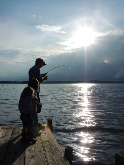 The prettiest carp fishing picture.