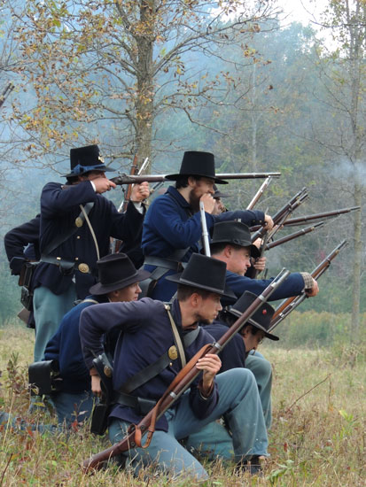 Union troops