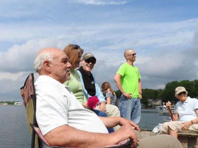 Uncle Jim, Aunt Marcia, Gramps, Clara, John and Granny