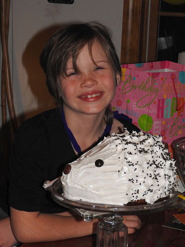 Clara birthday hedgehog cake